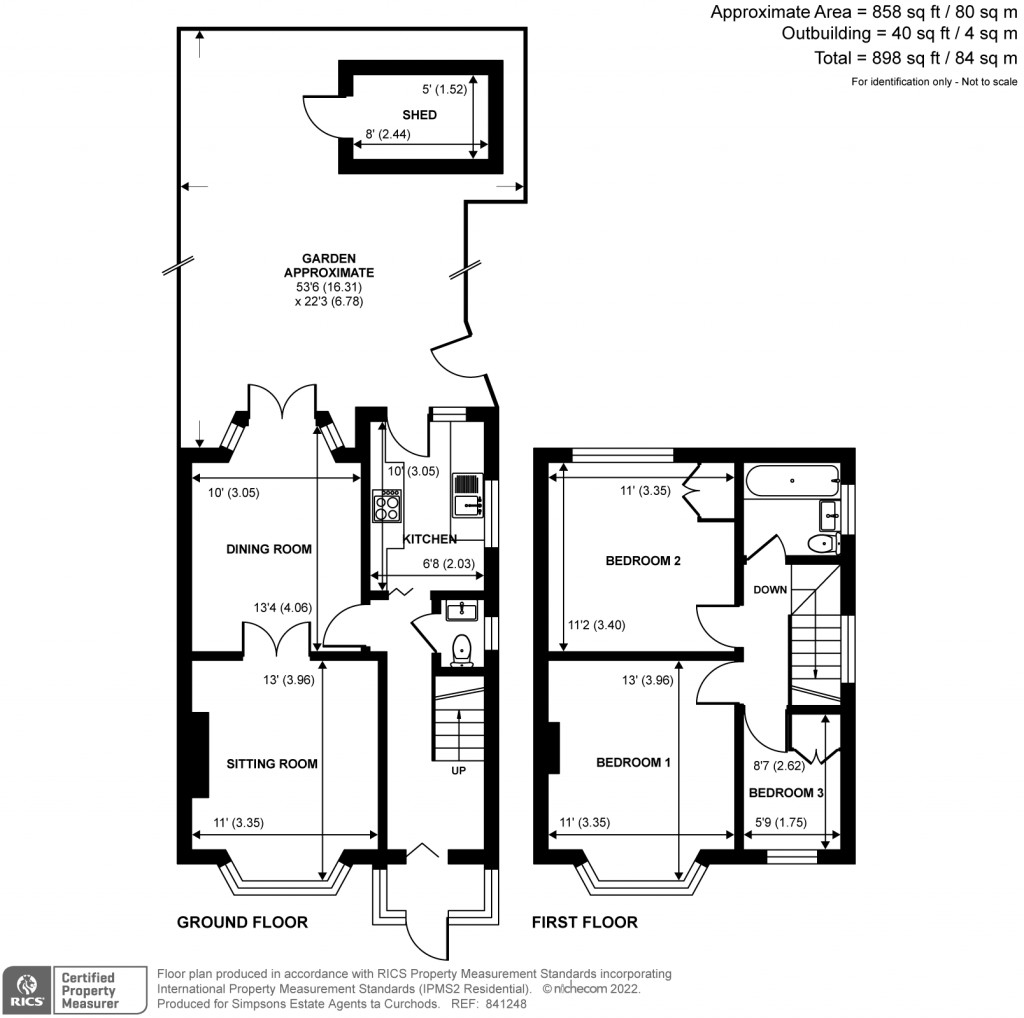 Floorplans For Braycourt Avenue, Walton-On-Thames, KT12