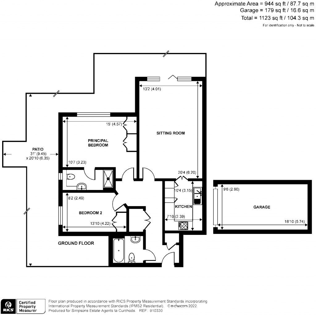 Floorplans For Ashley Road, Walton-On-Thames, KT12