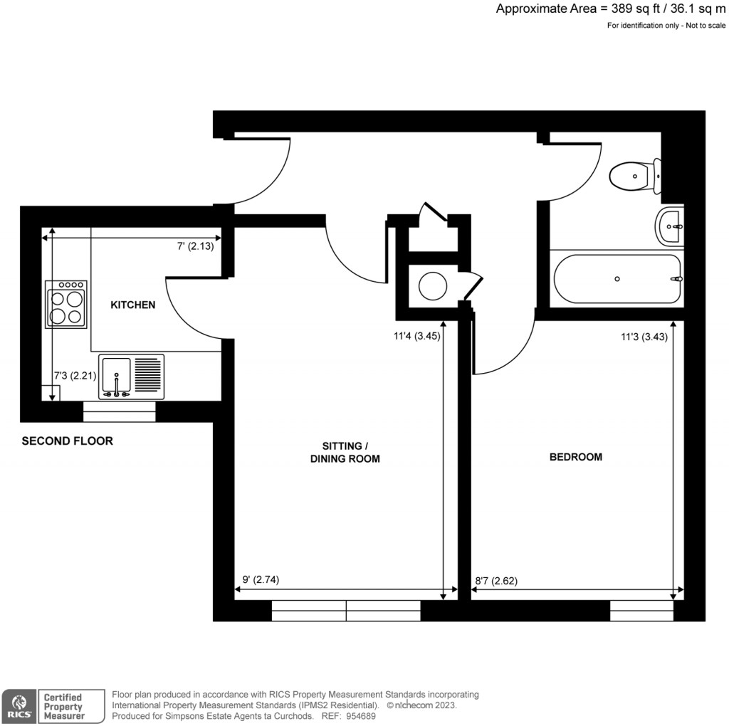 Floorplans For Laleham Road, Shepperton, Surrey
