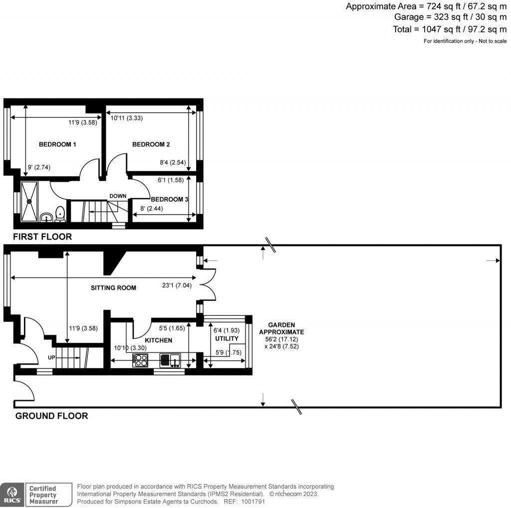 Floorplans For Green Lane, Shepperton, Surrey