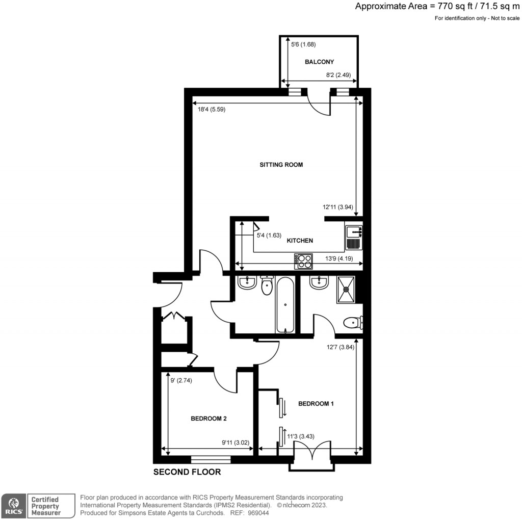 Floorplans For Fairwater Drive, Shepperton, Surrey