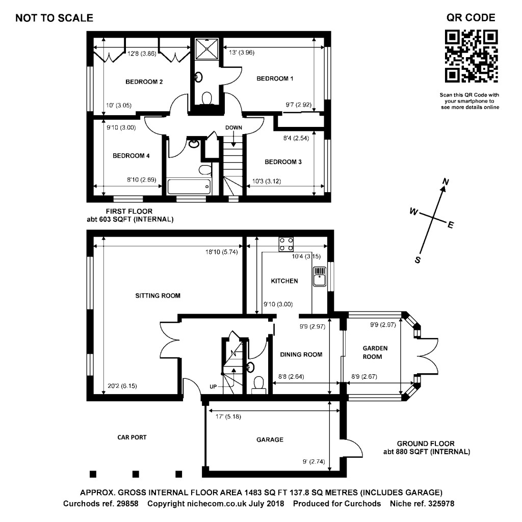 Floorplans For St. Nicholas Drive, Shepperton