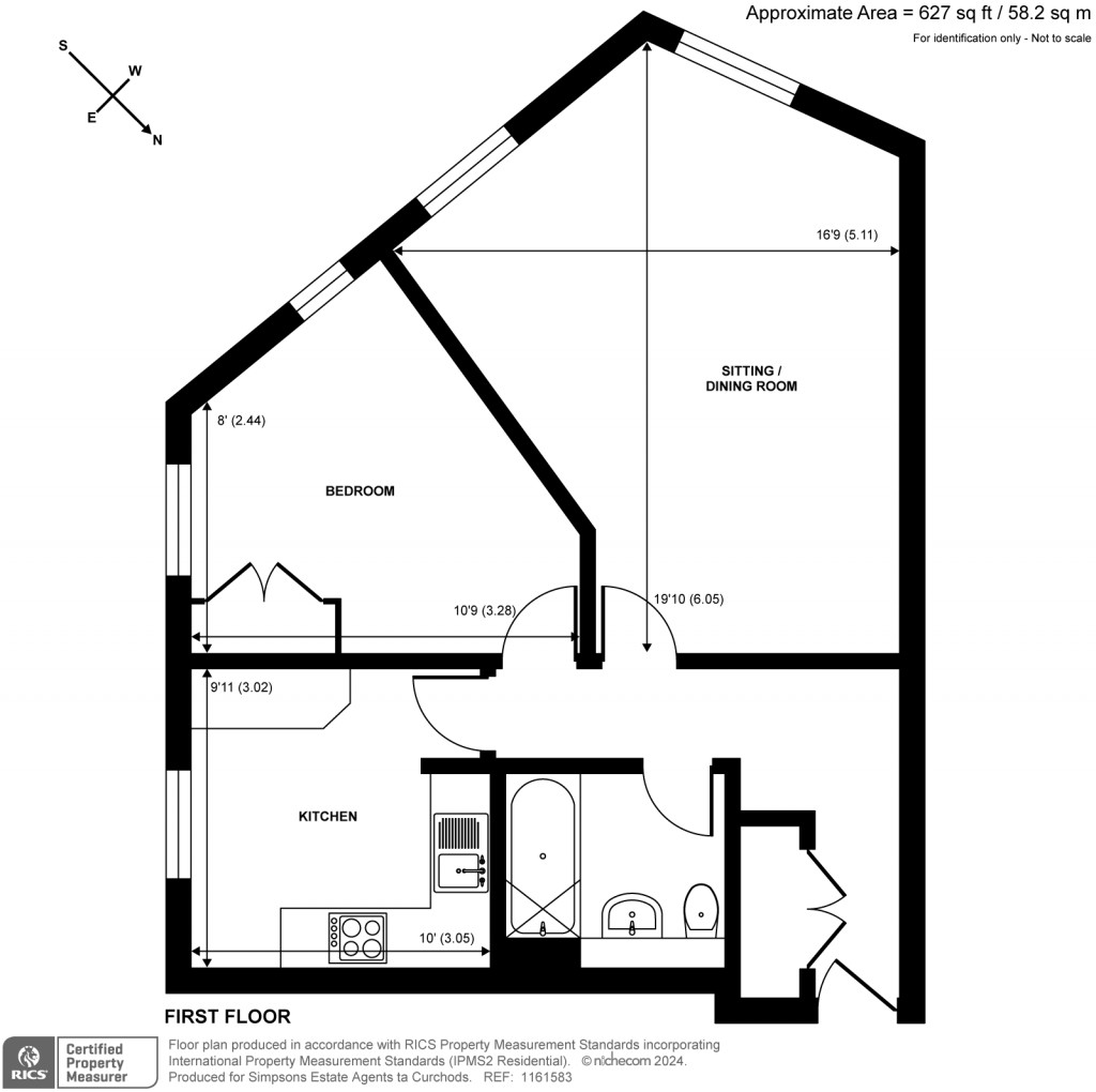 Floorplans For Freelands Road, Cobham, Surrey