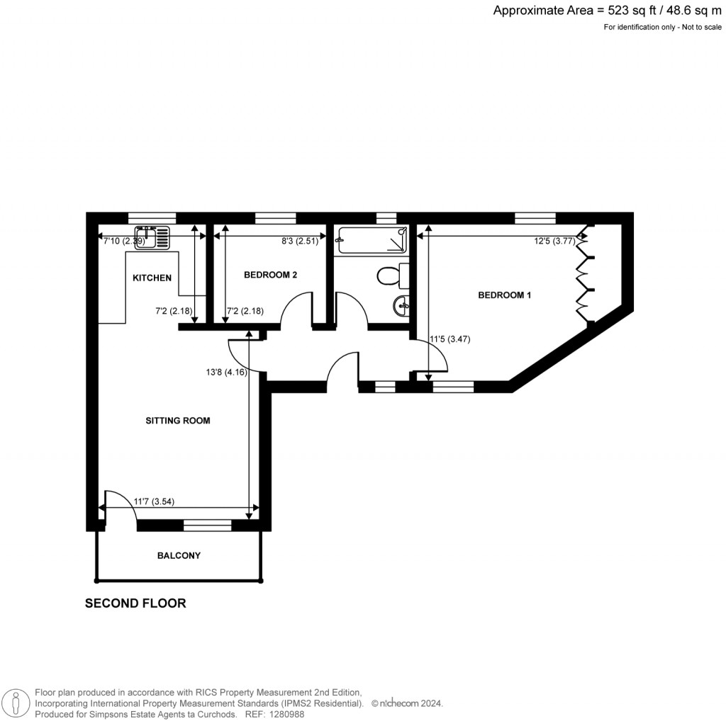 Floorplans For Station Avenue, Walton-On-Thames, Surrey