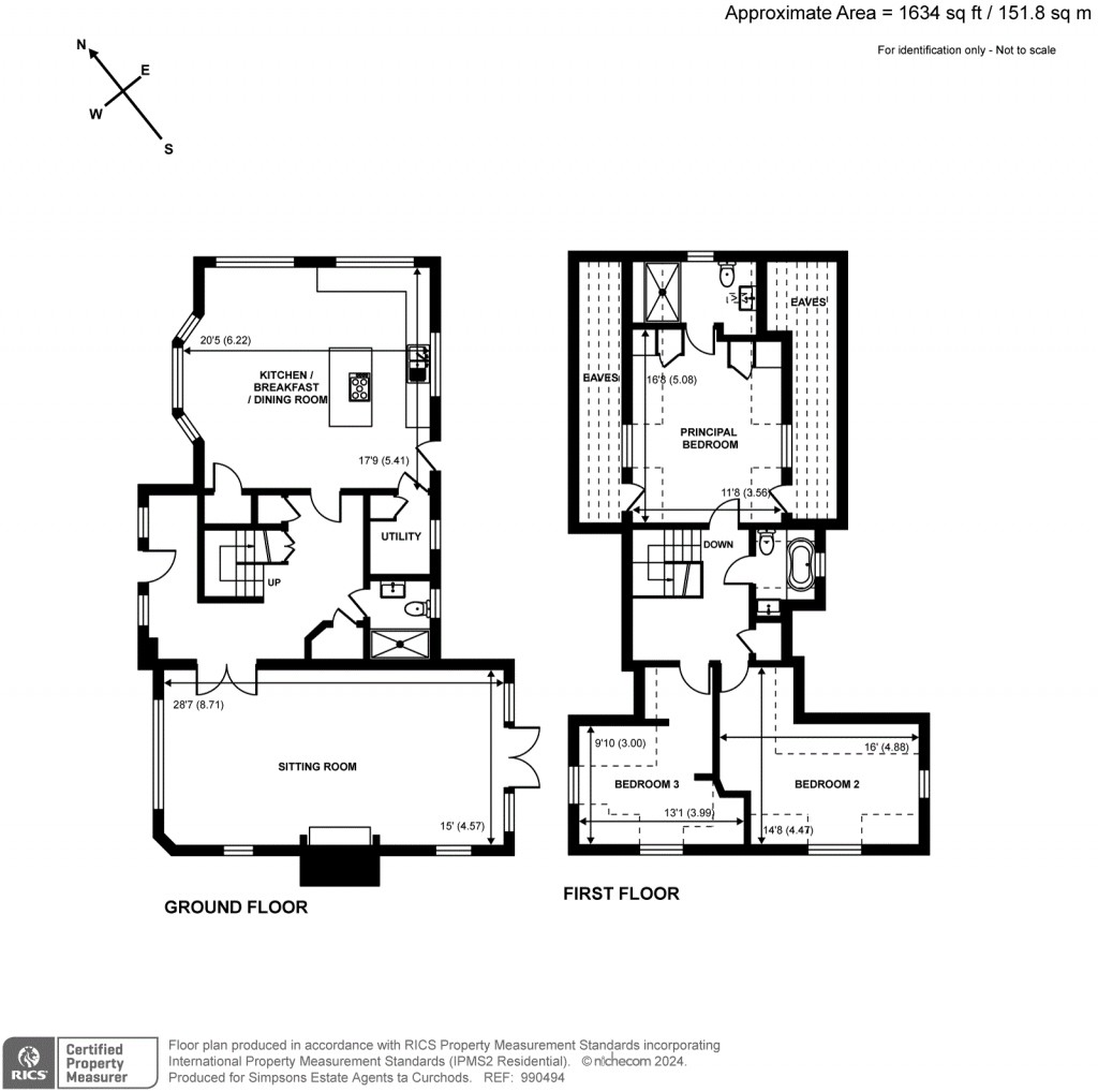 Floorplans For Seven Hills Road, Cobham, Surrey