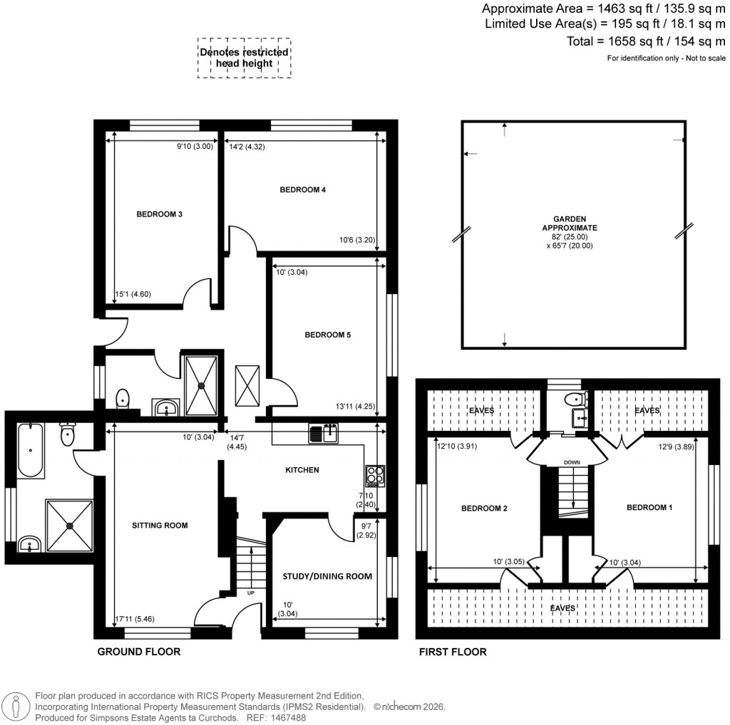 Floorplans For Clockhouse Lane, Ashford, Surrey