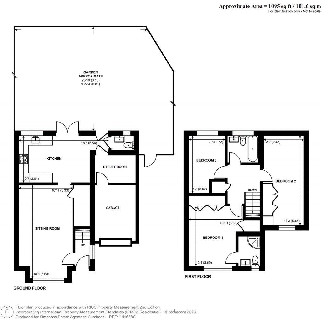 Floorplans For Riverview Gardens, Cobham, Surrey