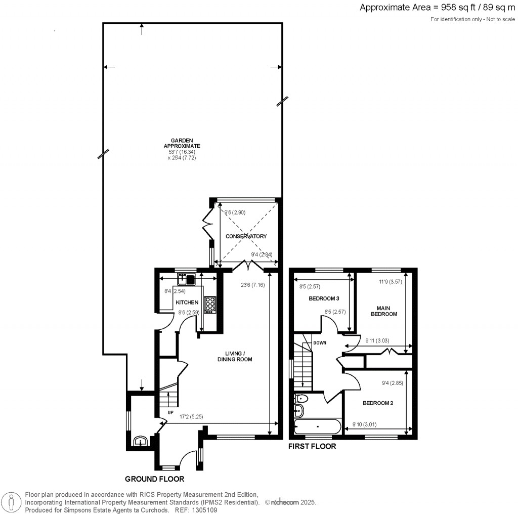 Floorplans For Walnut Tree Road, Shepperton, Surrey