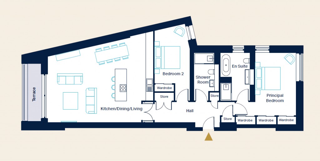 Floorplans For Village View, Belford Road, City of Edinburgh
