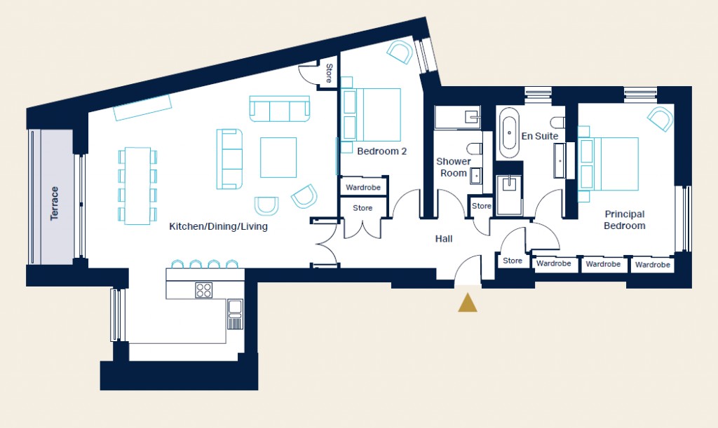 Floorplans For Village View, Belford Road, Edinburgh, Midlothian