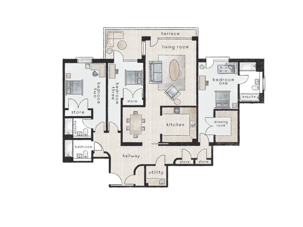 Floorplans For No.9 Barnton Avenue West, Edinburgh
