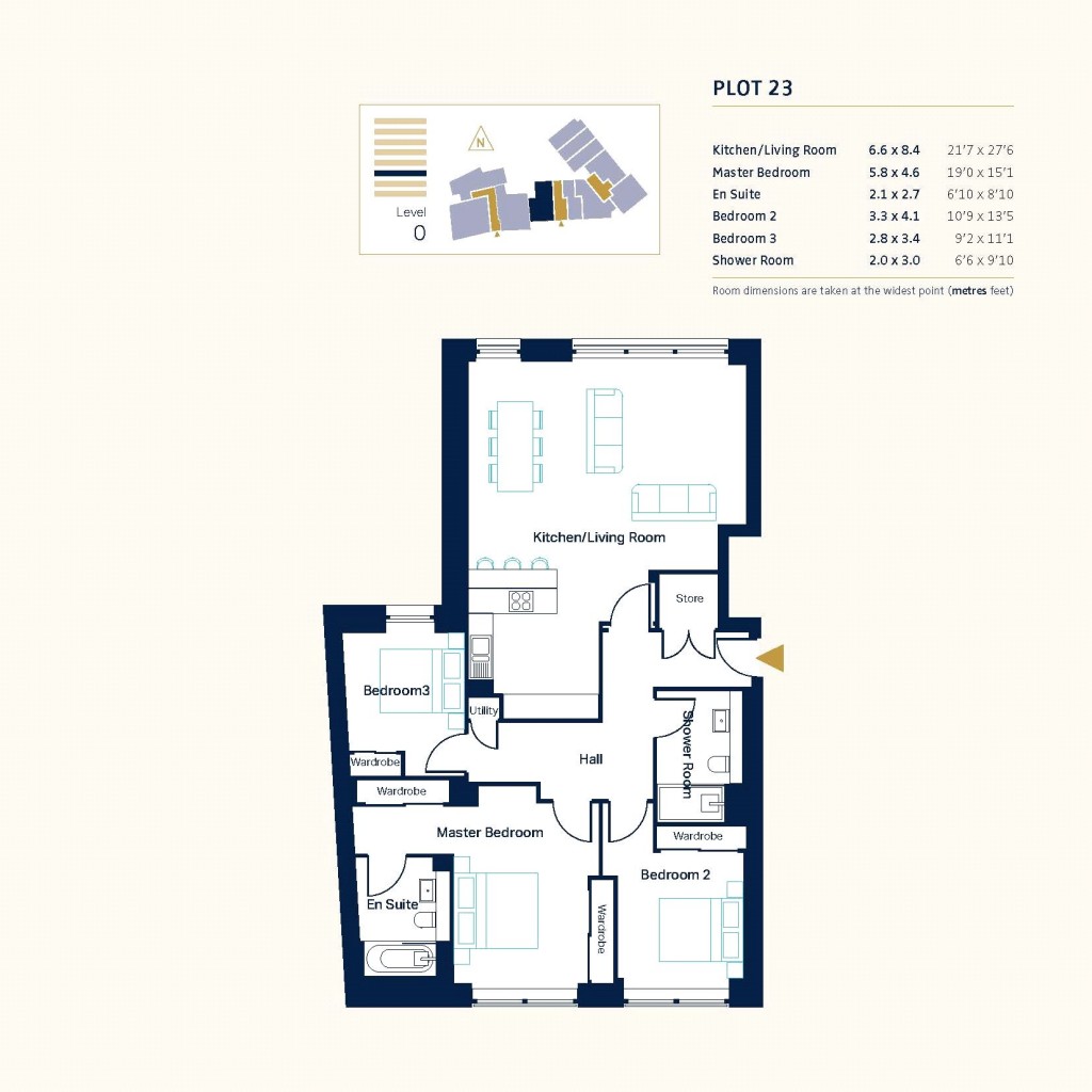 Floorplans For Village View, Belford Road, Edinburgh, Midlothian