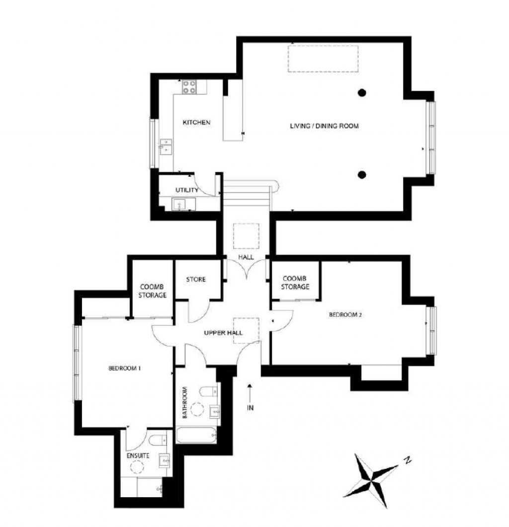 Floorplans For 114C Colinton Road, Edinburgh, Midlothian
