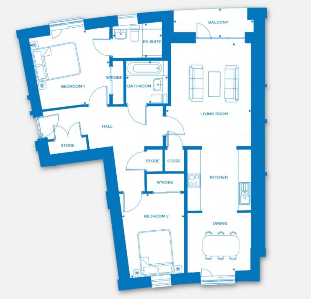 Floorplans For West Shore, Granton
