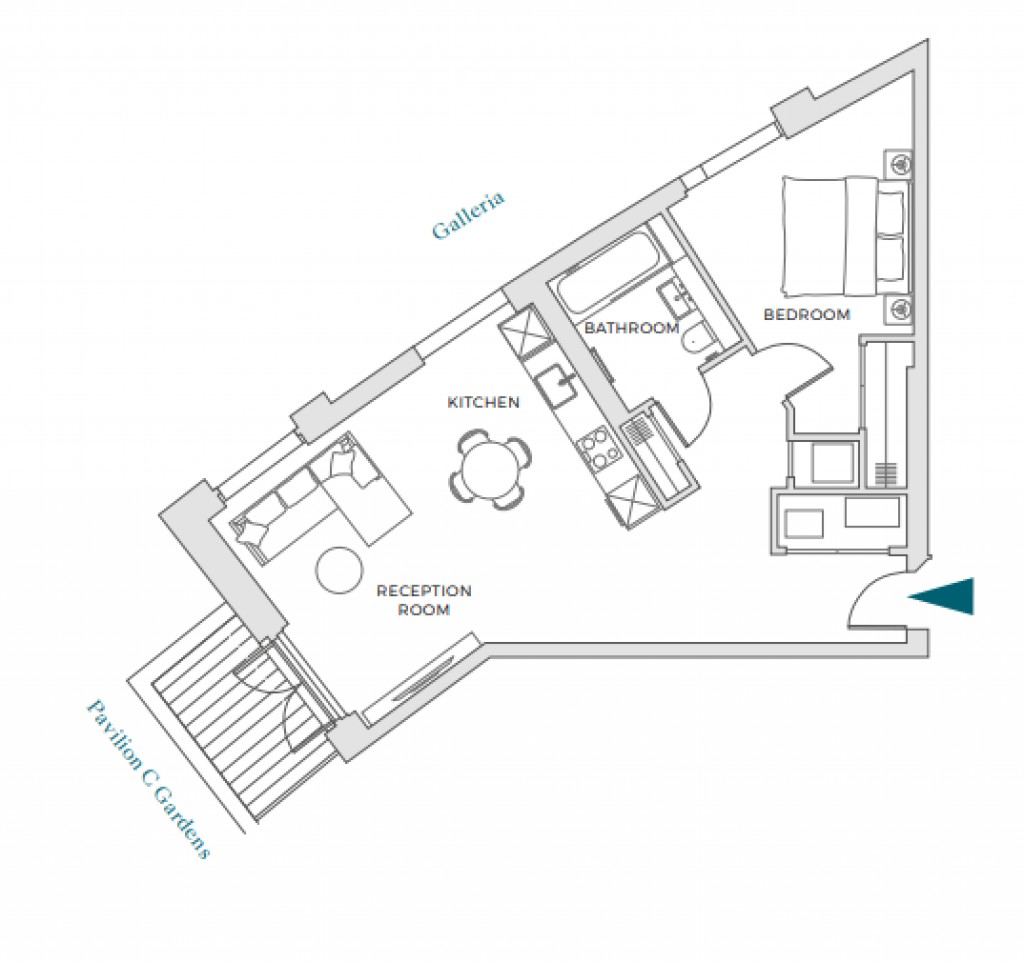 Floorplans For Pavilion C, New Eidyn, St James Quarter, Edinburgh