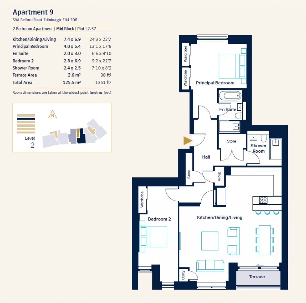 Floorplans For Edinburgh, City of Edinburgh