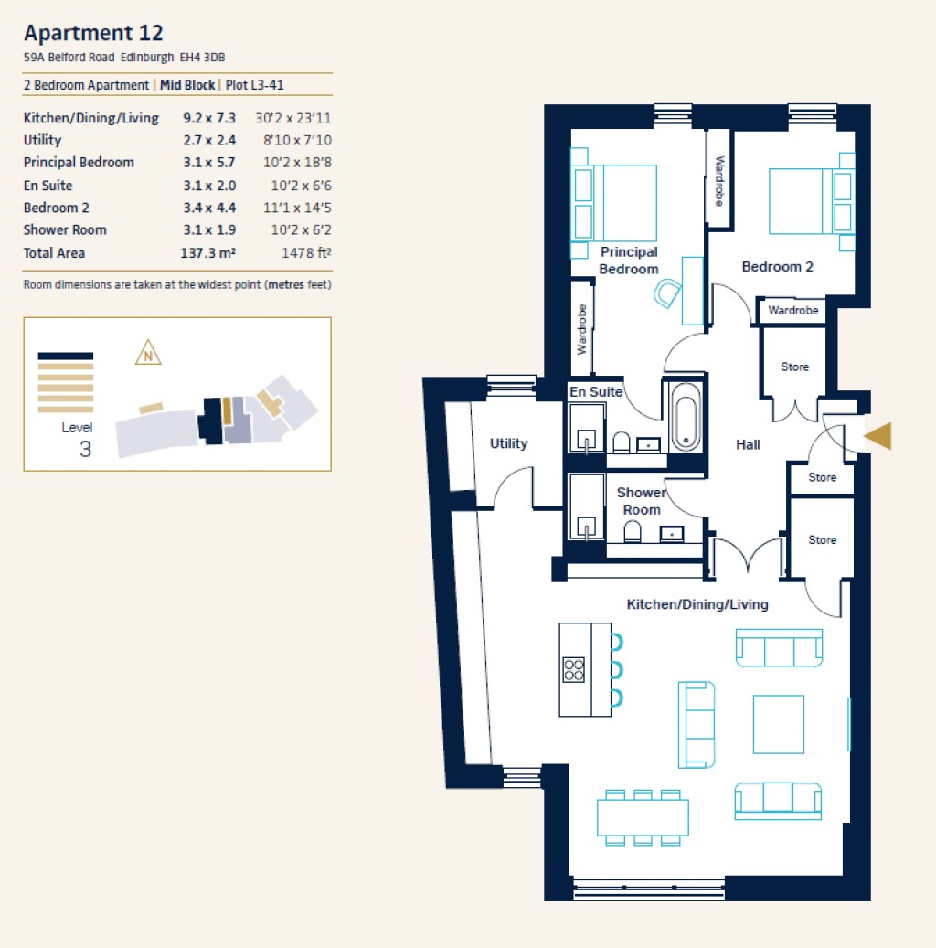 Floorplans For Edinburgh, City of Edinburgh