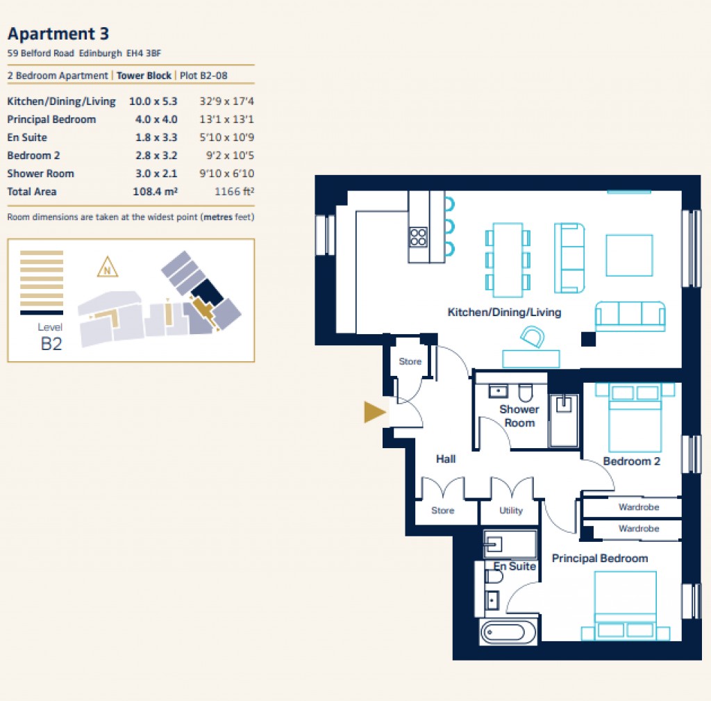 Floorplans For Edinburgh, Midlothian