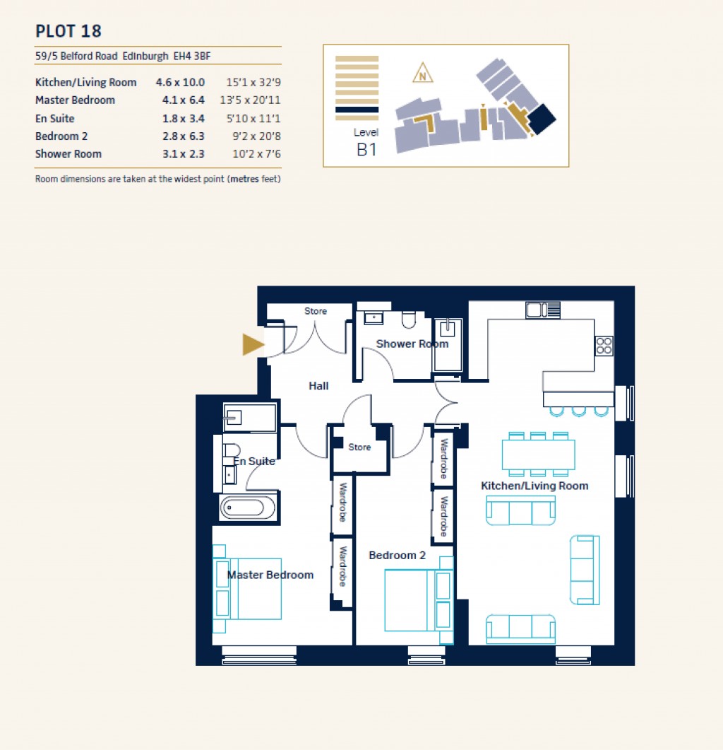 Floorplans For Edinburgh, Midlothian