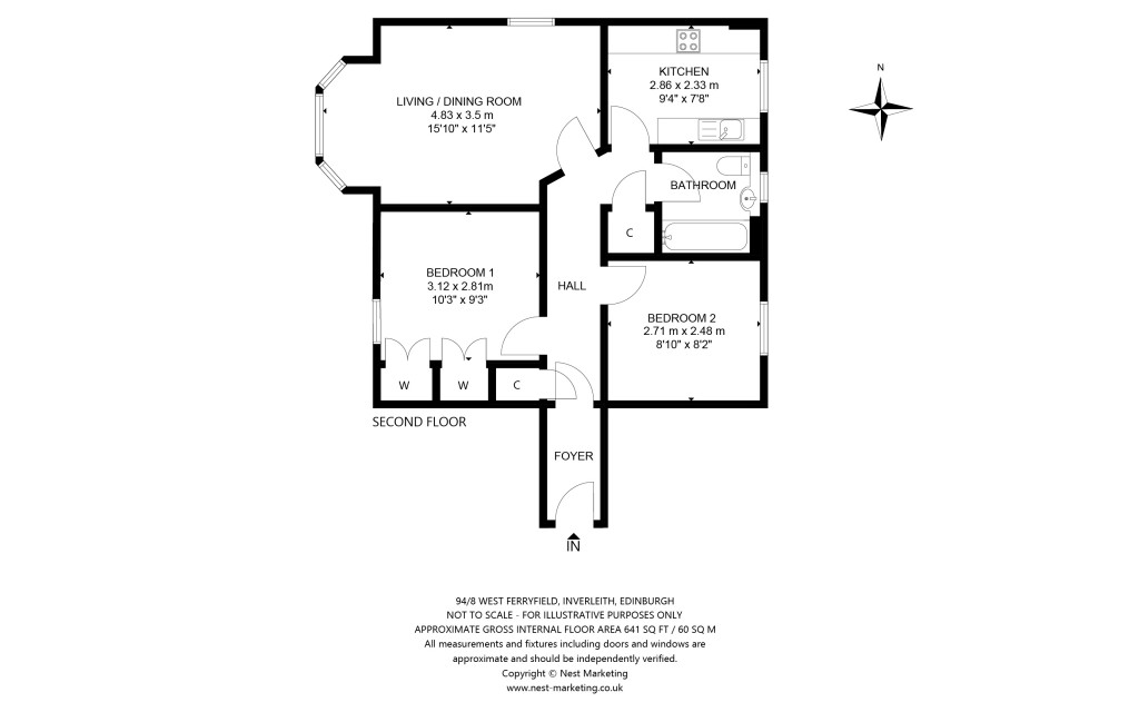 Floorplans For West Ferryfield, Inverleith, Edinburgh