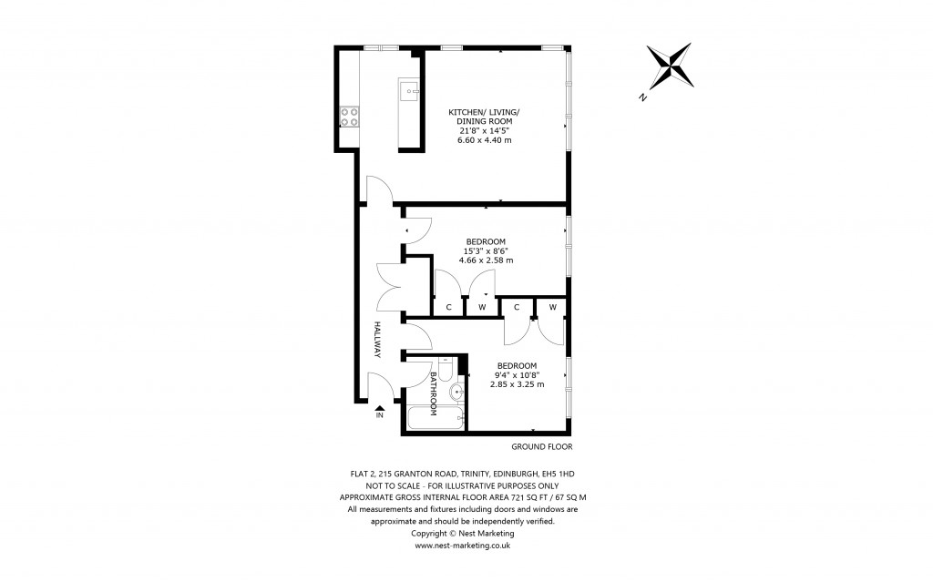 Floorplans For Granton Road, Trinity, Edinburgh
