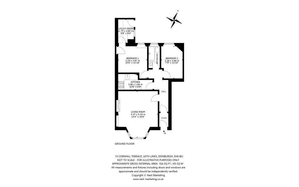 Floorplans For Leith Links, Edinburgh