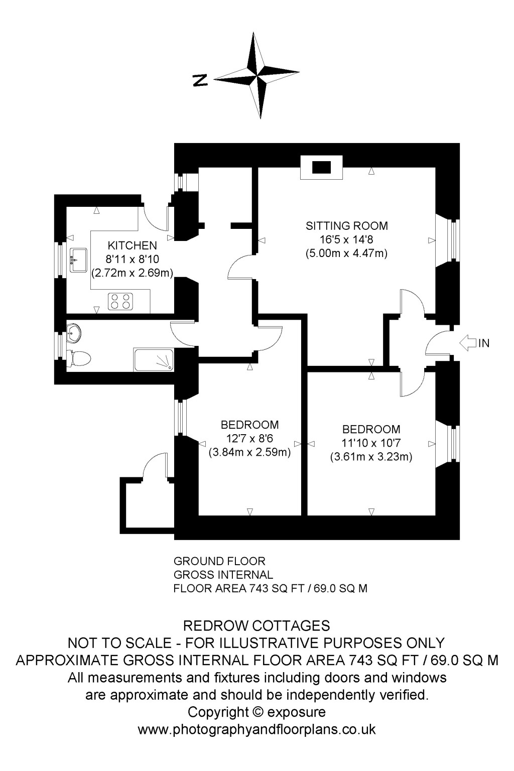 Floorplans For Redrow Cottages, Pathhead, Midlothian
