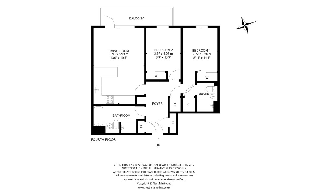 Floorplans For Warriston Road, Edinburgh