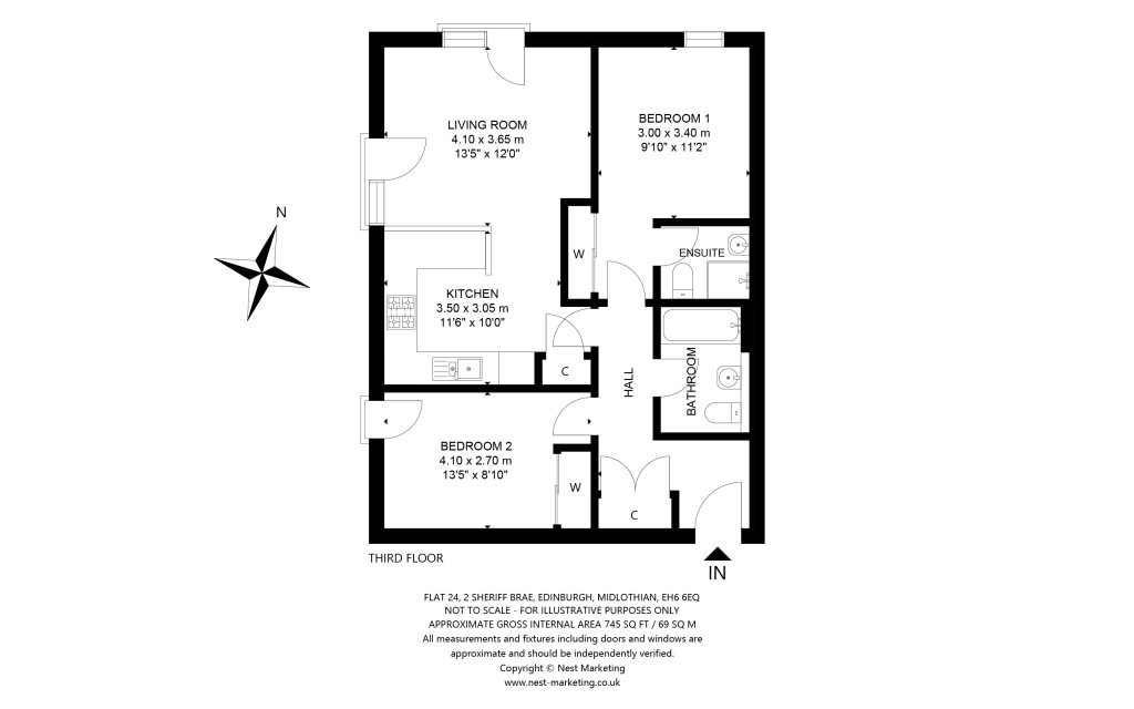 Floorplans For Edinburgh, Midlothian