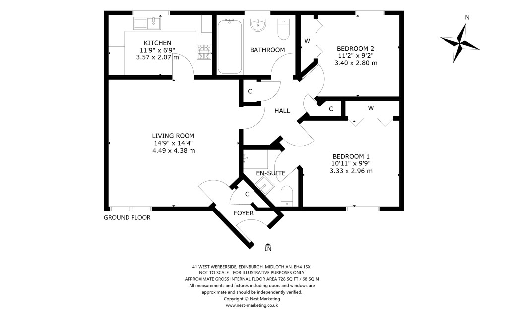 Floorplans For Edinburgh, Midlothian