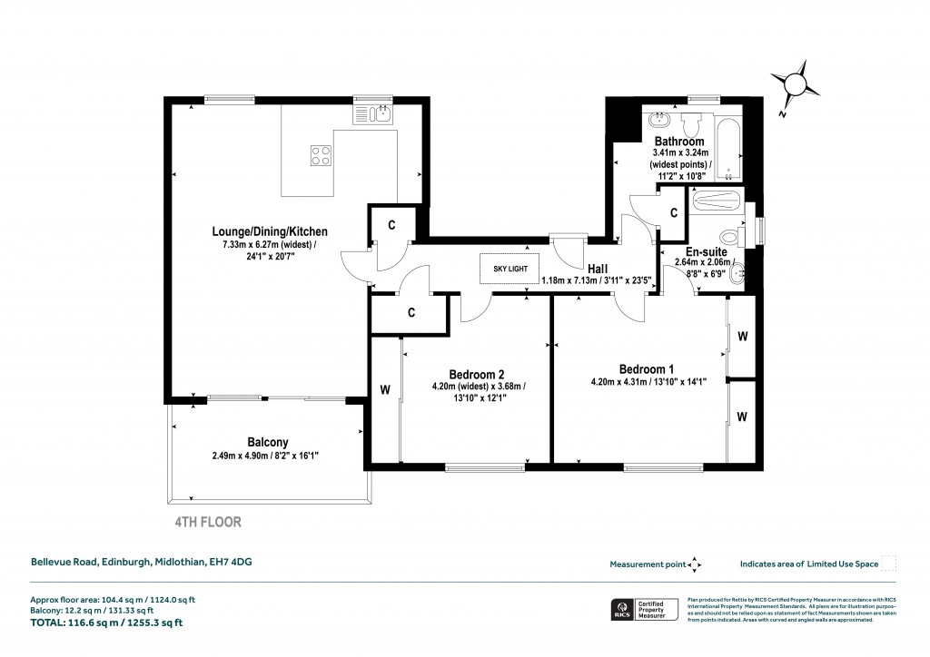 Floorplans For Edinburgh, Midlothian