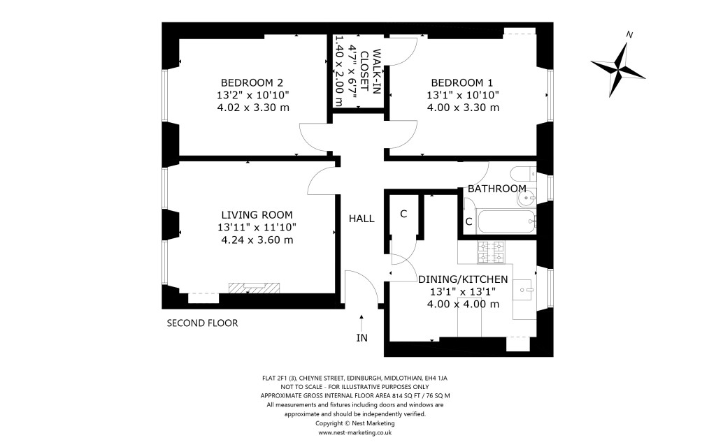 Floorplans For Edinburgh, Midlothian