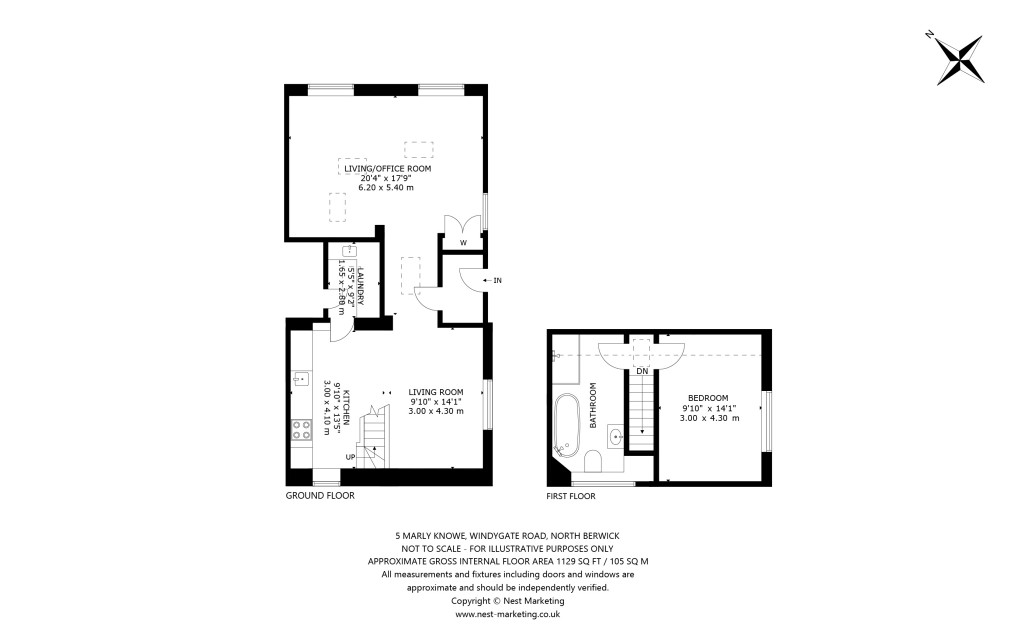 Floorplans For North Berwick, East Lothian