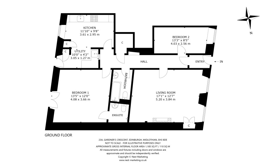 Floorplans For Edinburgh, Midlothian