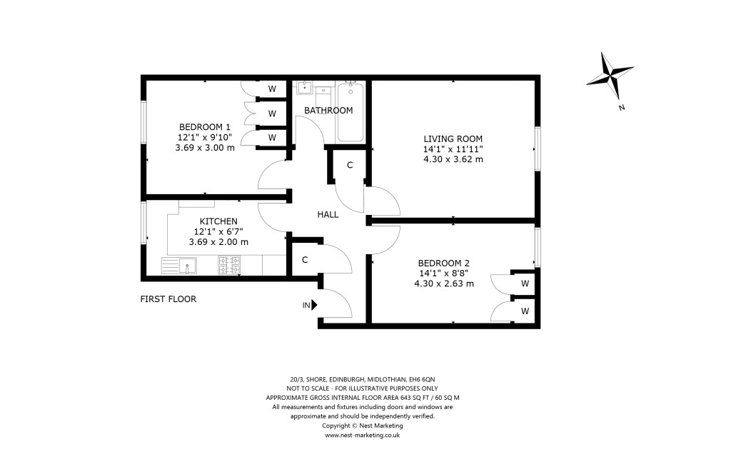 Floorplans For Edinburgh, Midlothian
