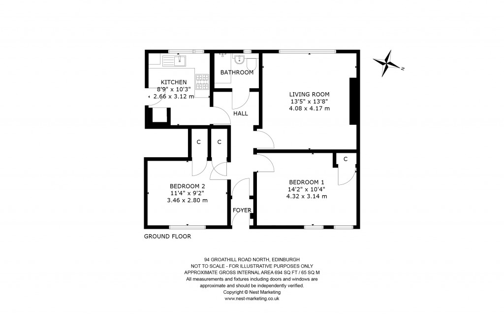 Floorplans For Edinburgh, Midlothian