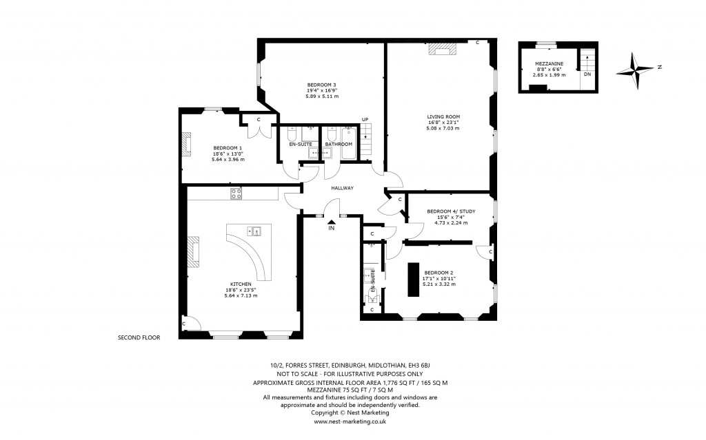 Floorplans For Edinburgh, Midlothian