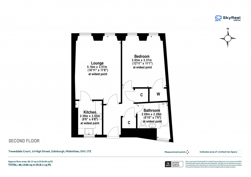 Floorplans For Edinburgh, Midlothian