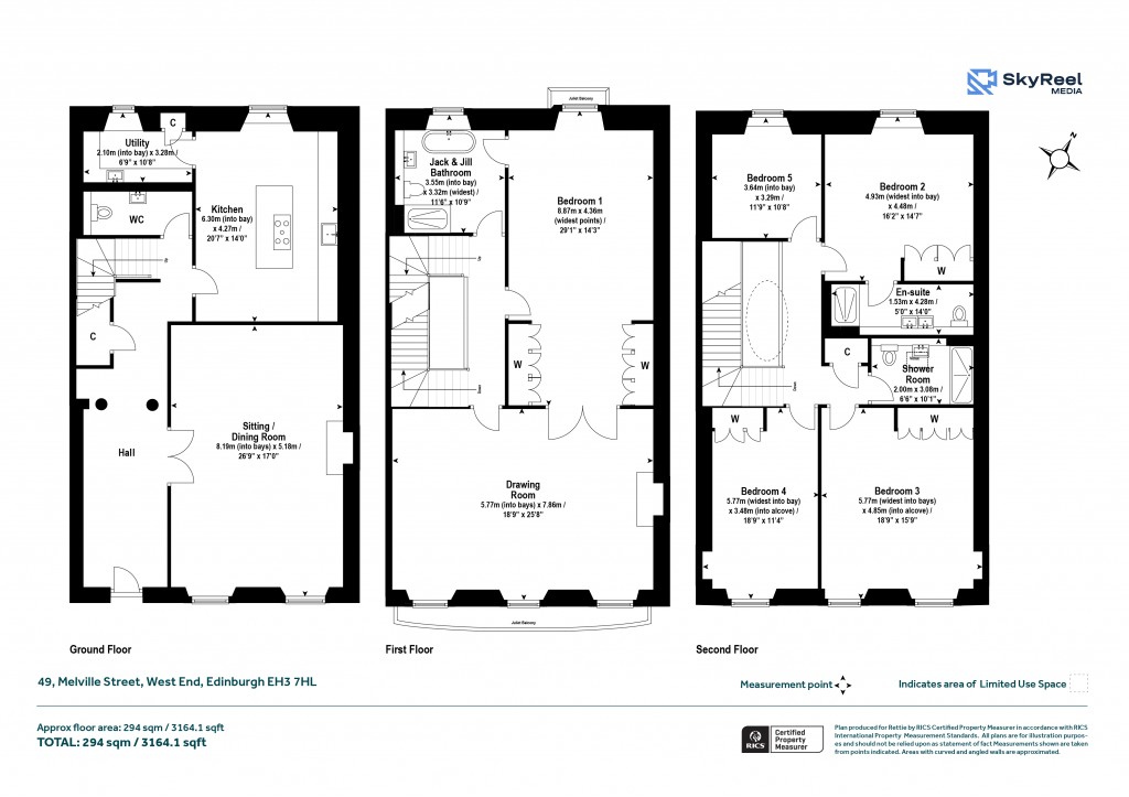 Floorplans For Edinburgh, Midlothian
