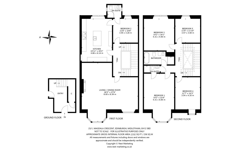 Floorplans For Edinburgh, Midlothian