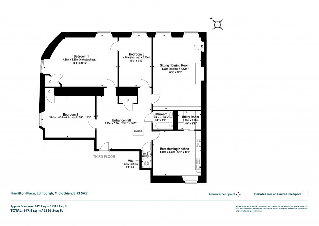 Floorplans For Edinburgh, Midlothian