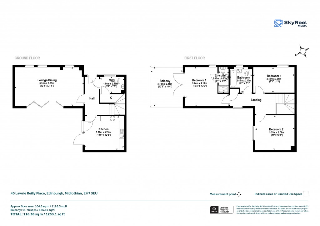Floorplans For Edinburgh, Midlothian