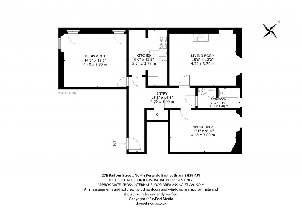 Floorplans For North Berwick, East Lothian
