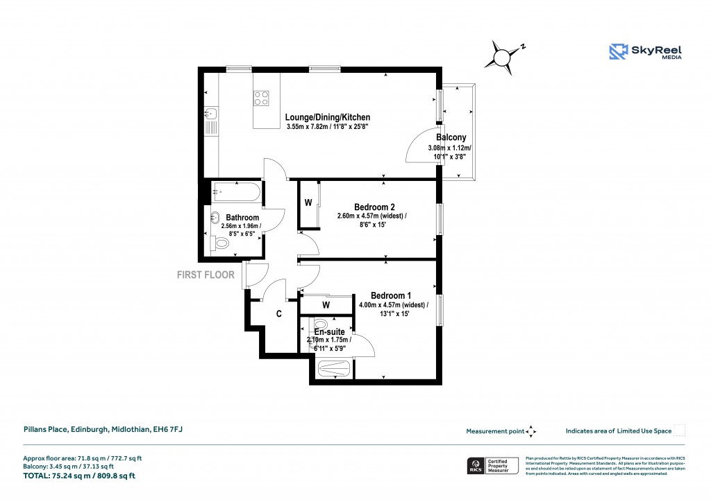 Floorplans For Edinburgh, Midlothian