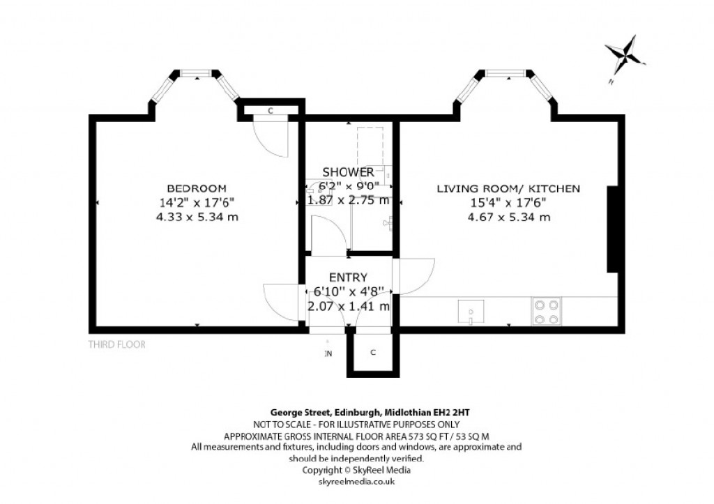 Floorplans For George Street, Edinburgh