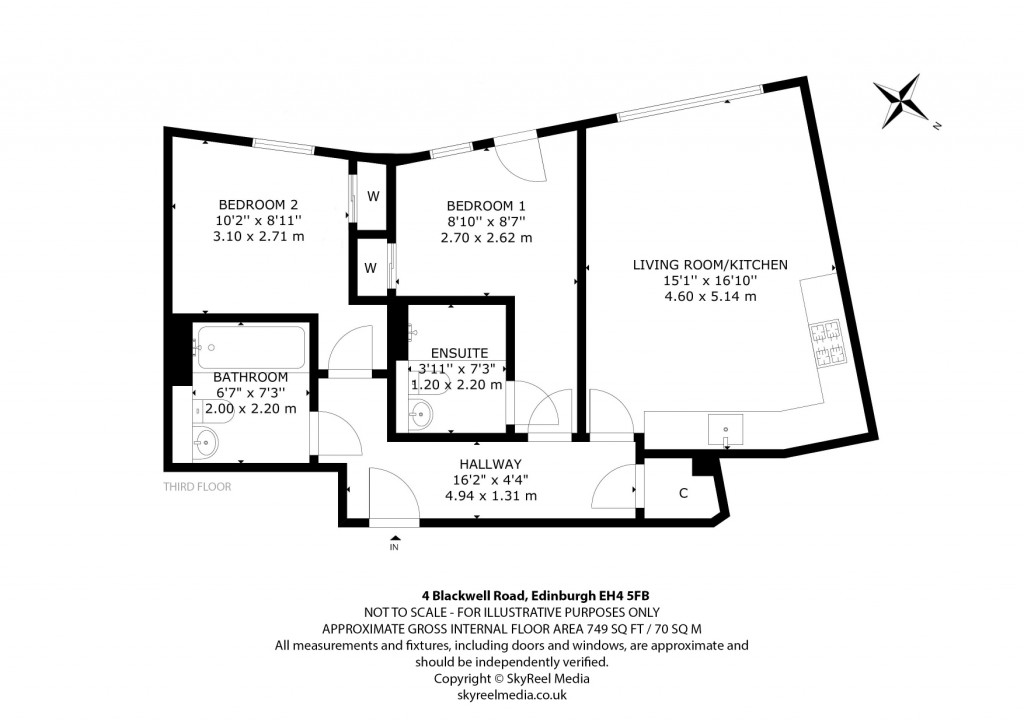 Floorplans For Edinburgh, City of Edinburgh