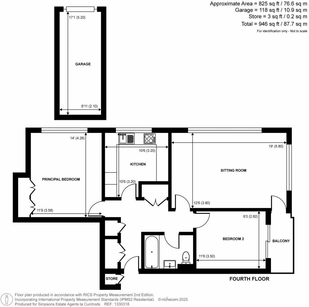 Floorplans For Claremont Road, Surbiton, Surrey