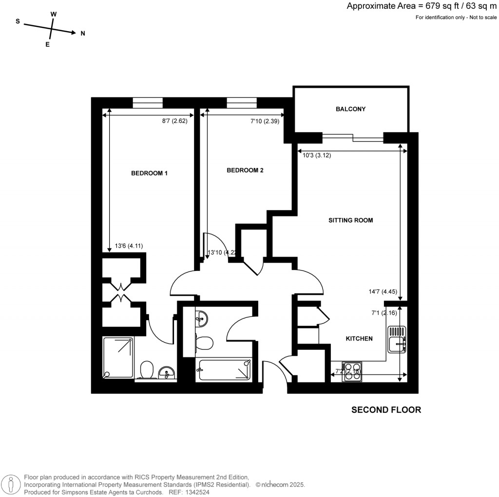 Floorplans For Highbury Drive, Leatherhead, Surrey