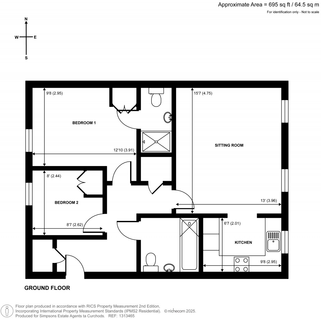 Floorplans For Claygate, Esher, Surrey