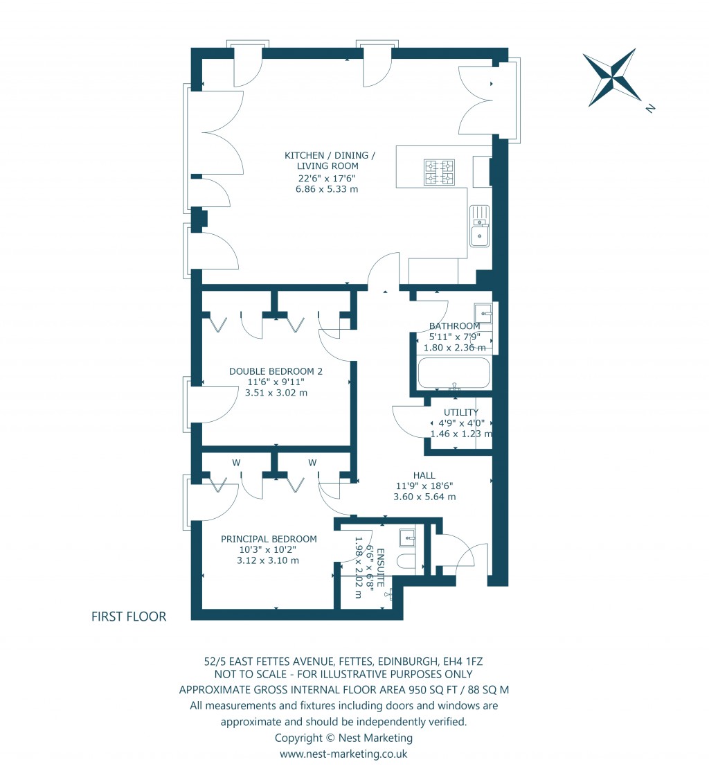 Floorplans For Edinburgh, Midlothian